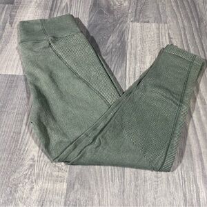 Offline by Arie Sage Green Leggings; Large Women’s